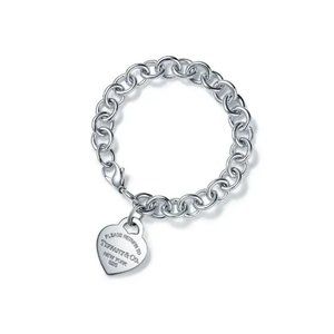 Tiffany & Co Return To Tiffany Heart Tag Bracelet 7in
